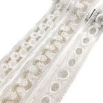 Embroidered Pearl Lace Mesh Three-dimensional Exquisite Sequin Clothing Lace Clothing Decoration DIY Accessories Lace Trim Wholesale